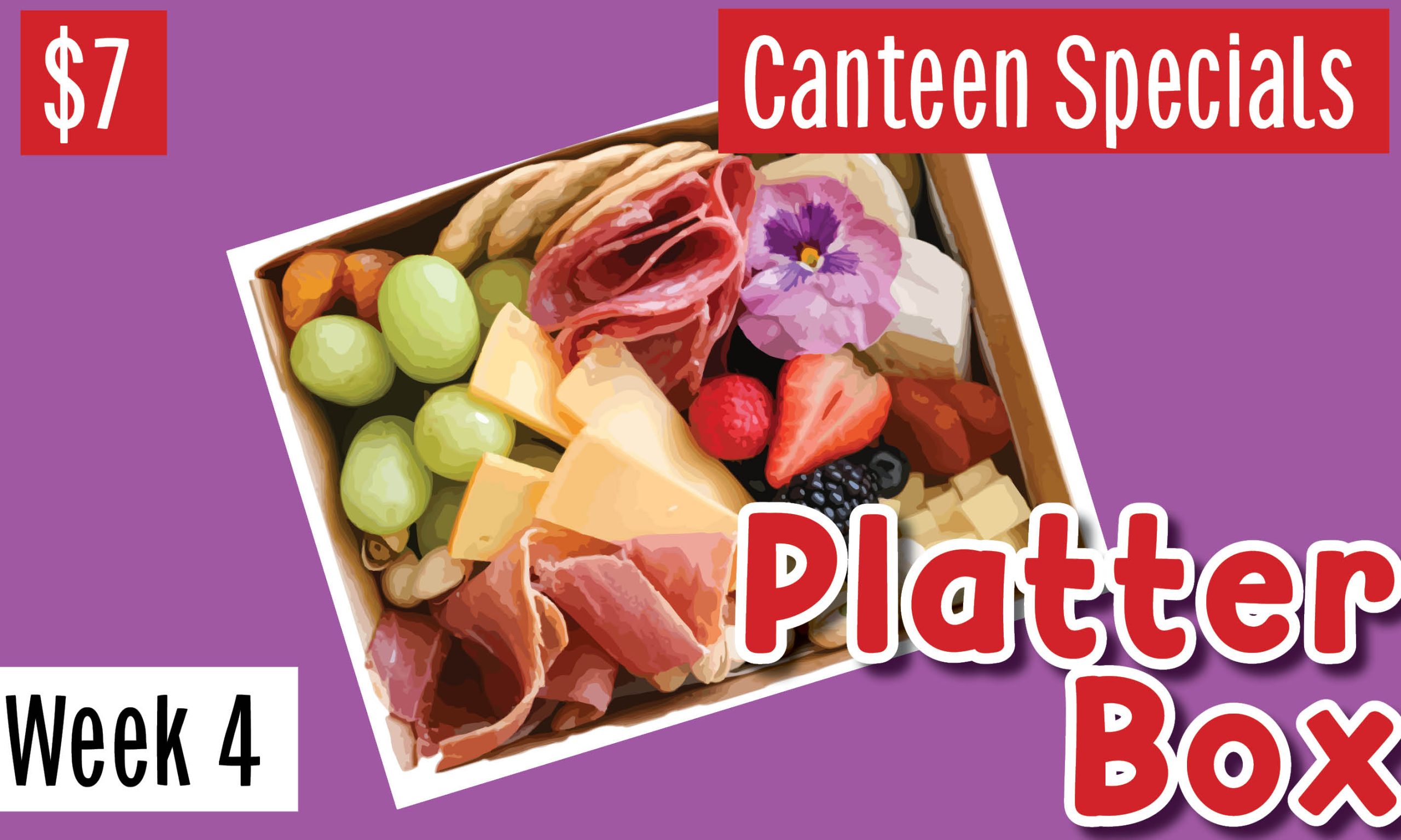 Canteen Specials Week 4 Central Yorke School