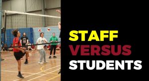 Staff VS Student Volleyball